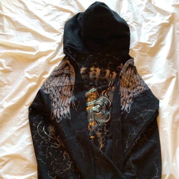 Gothic Type Hoodie - Picture 2 of 2